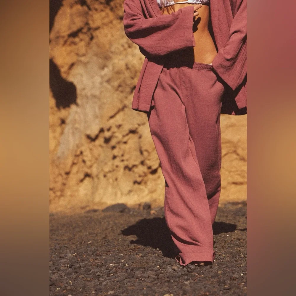 ZW COLLECTION FLARED PANTS - Picture 3 of 6